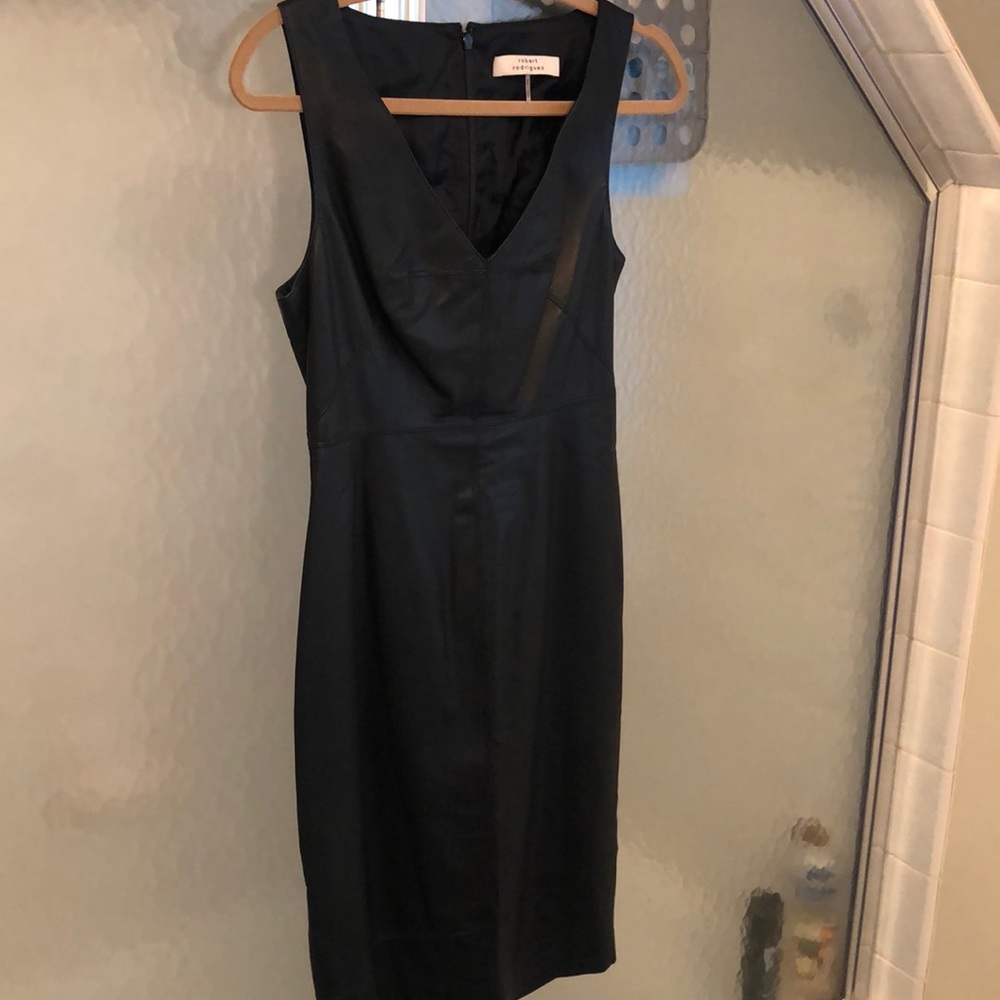 Robert Rodriguez Real Leather Dress